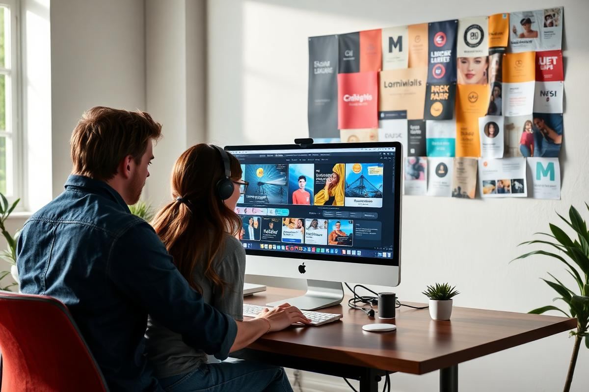 Display and creative production